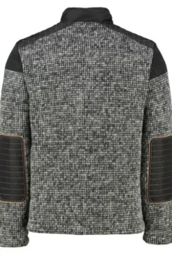 ALMGWAND Walk Jacke anthrazit meliert