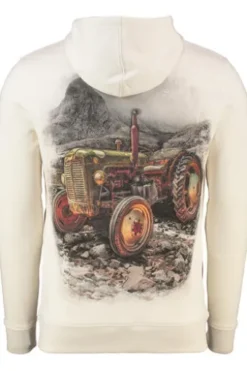 ALMTRACHT Hoodie Traktor Offwhite