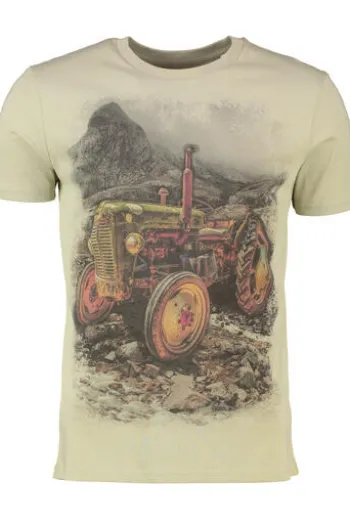 ALMTRACHT T-Shirt Traktor sage