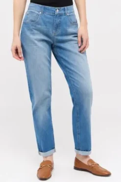 ANGELS BOYFRIEND Jeans light blue used Relaxed Fit