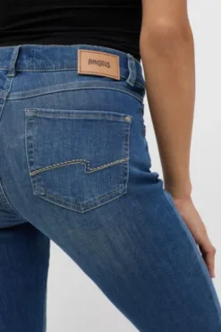 ANGELS Jeans Skinny darkblue Slim Fit