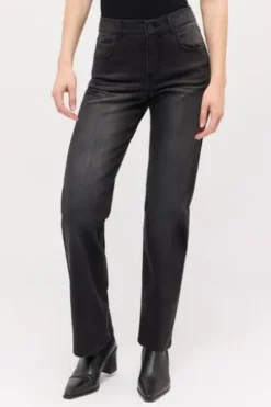 ANGELS LARA Jeans anthrazit used Straight Fit