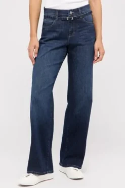 ANGELS LIZ BELT Jeans dark indigo used Relaxed Fit