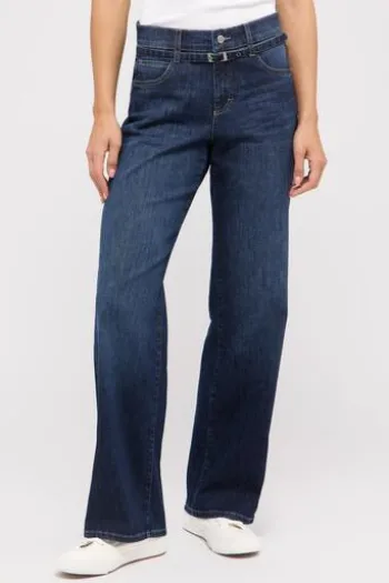 ANGELS LIZ BELT Jeans dark indigo used Relaxed Fit