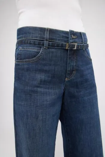 ANGELS LIZ BELT Jeans dark indigo used Relaxed Fit