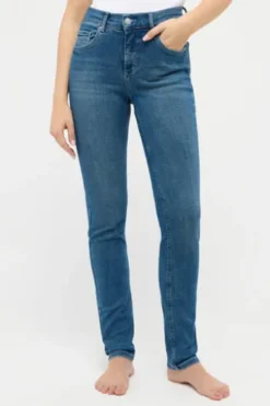ANGELS SKINNY Mode Jeans mid blue used