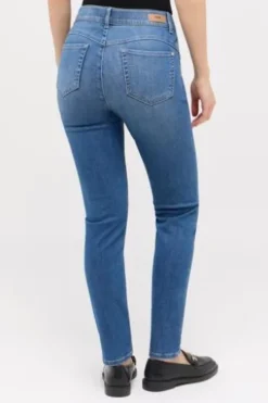 ANGELS SKINNY PUSH UP Jeans mid blue used Slim Fit