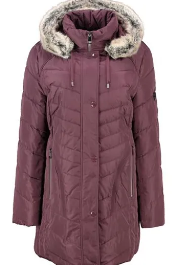 BARBARA LEBEK Jacke burgund
