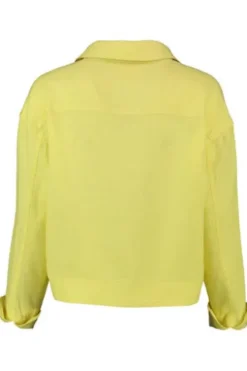 BARBARA LEBEK Leinen-Jacke gelb
