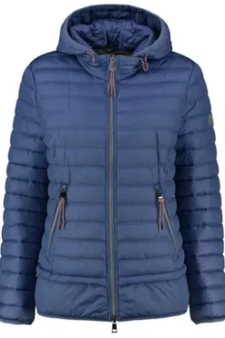 BARBARA LEBEK Steppjacke blau in leichter Qualität