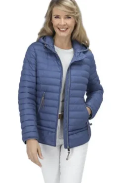 BARBARA LEBEK Steppjacke blau in leichter Qualität