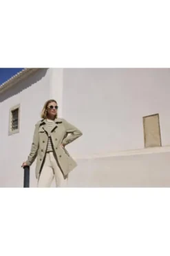 BARBARA LEBEK Trenchcoat khaki