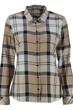 BARBOUR Bluse Bredon Beige