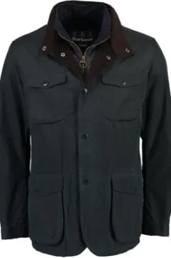 BARBOUR Ogston Wachsjacke navy