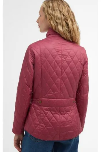 BARBOUR Steppjacke Flyweight Cavalry wildberry