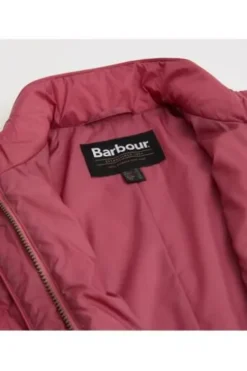 BARBOUR Steppjacke Flyweight Cavalry wildberry