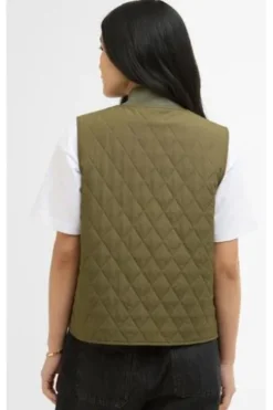 BARBOUR Steppweste Roeburn Gilet oliv