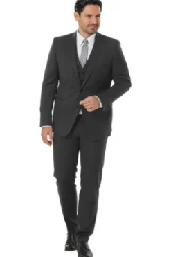 BENVENUTO Baukasten Sakko anthrazit Modern Fit