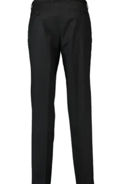 BENVENUTO Flat-Front Hose schwarz Modern Fit