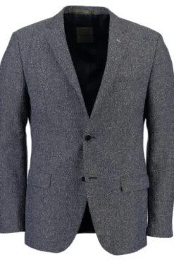 BENVENUTO Leinen Sakko blau
