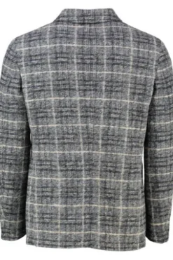 BENVENUTO Overjacket Livio blue kariert