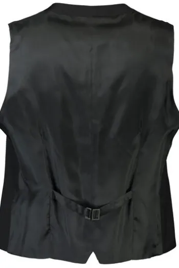 BENVENUTO Weste schwarz Modern Fit