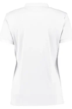 BERWIN Shirt weiß mit Spitzenborte