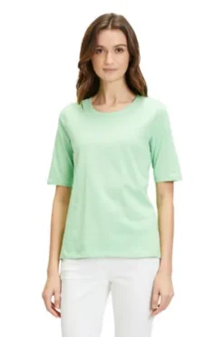 BETTY BARCLAY Basic Shirt greengage
