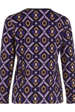 BETTY BARCLAY Basic Shirt purple/black