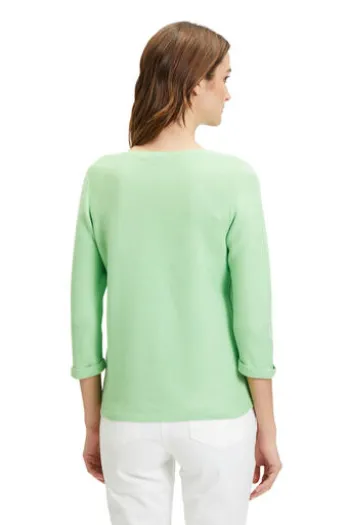BETTY BARCLAY Blusentop green/blue
