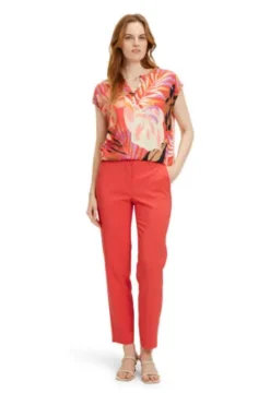 BETTY BARCLAY Casual-Shirt red/beige