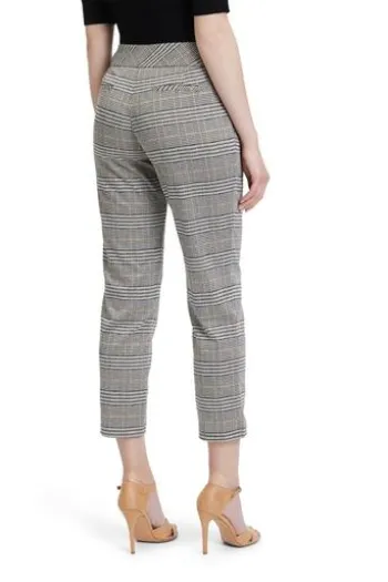 BETTY BARCLAY 7/8 Hose Beige kariert