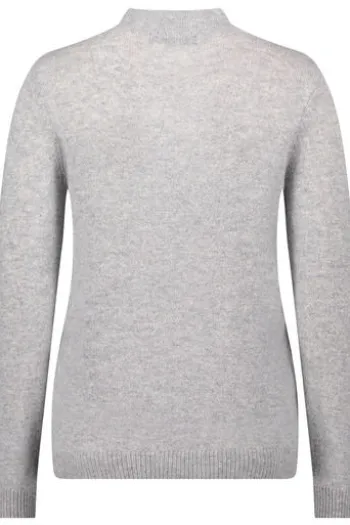 BETTY BARCLAY Kaschmir-Pullover light silver melange