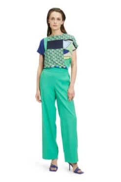 BETTY BARCLAY Printshirt dark blue/green