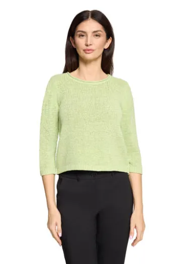 BETTY BARCLAY Pullover green 3/4-Arm