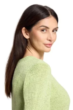 BETTY BARCLAY Pullover green 3/4-Arm