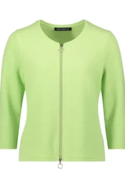 BETTY BARCLAY Shirtjacke in Struktur-Qualität opaline green 3/4-Arm