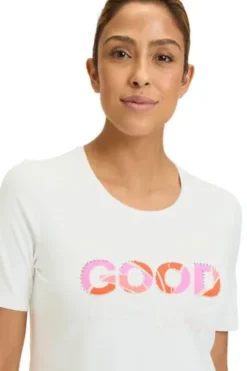 BETTY BARCLAY Shirt natur Kurzarm