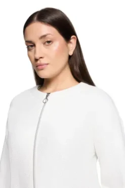 BETTY BARCLAY Sweatjacke white