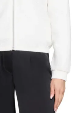 BETTY BARCLAY Sweatjacke white