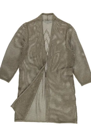 BIANCA Long-Strickjacke