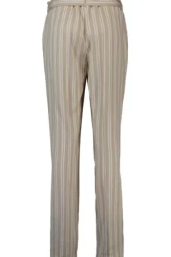 BIANCA Streifen-Hose beige