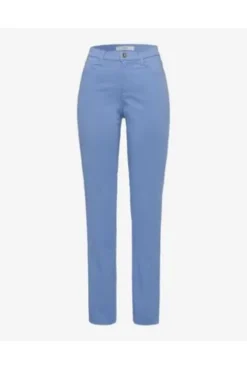 BRAX Baumwoll-Hose Carola hellblau Feminine Fit