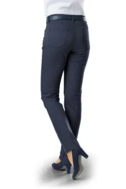 BRAX Baumwoll-Hose Carola marine Feminine Fit