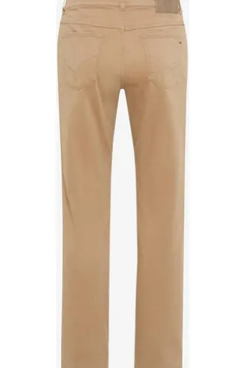 BRAX Baumwoll-Jeans Cooper Marathon camel Regular Fit