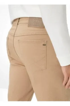 BRAX Baumwoll-Jeans Cooper Marathon camel Regular Fit