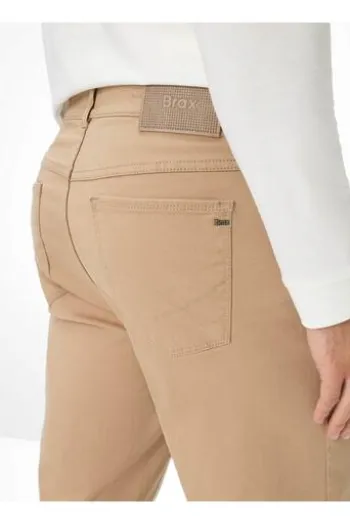 BRAX Baumwoll-Jeans Cooper Marathon camel Regular Fit