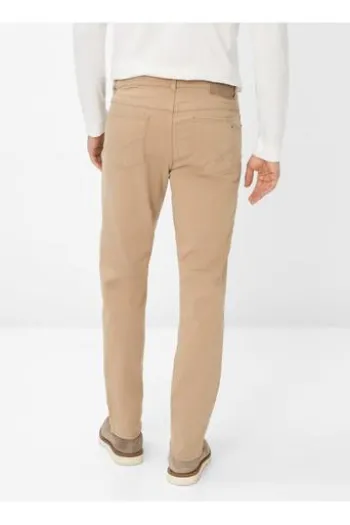 BRAX Baumwoll-Jeans Cooper Marathon camel Regular Fit