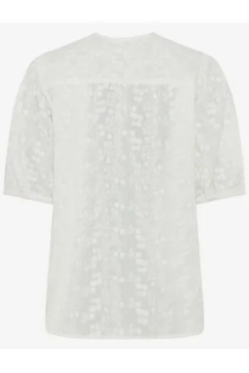BRAX Bluse Vea white Kurzarm