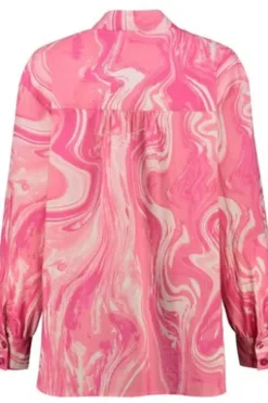 BRAX Bluse Viv pink in sommerlicher Qualität